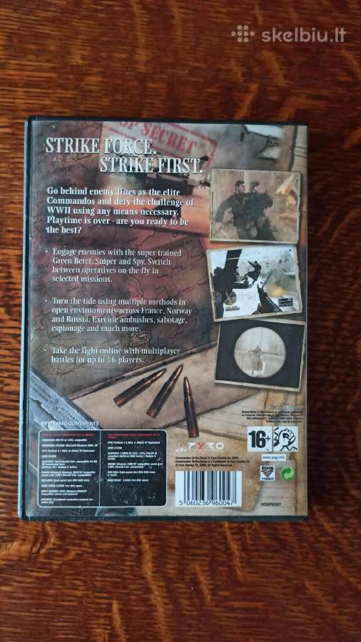 Parduodu žaidima"commandos Strike Force" - nuotraukos Nr. 2