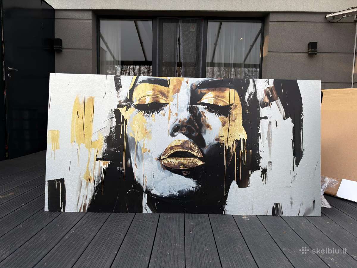 Modernus Paveikslas ant metalo 170x85 cm