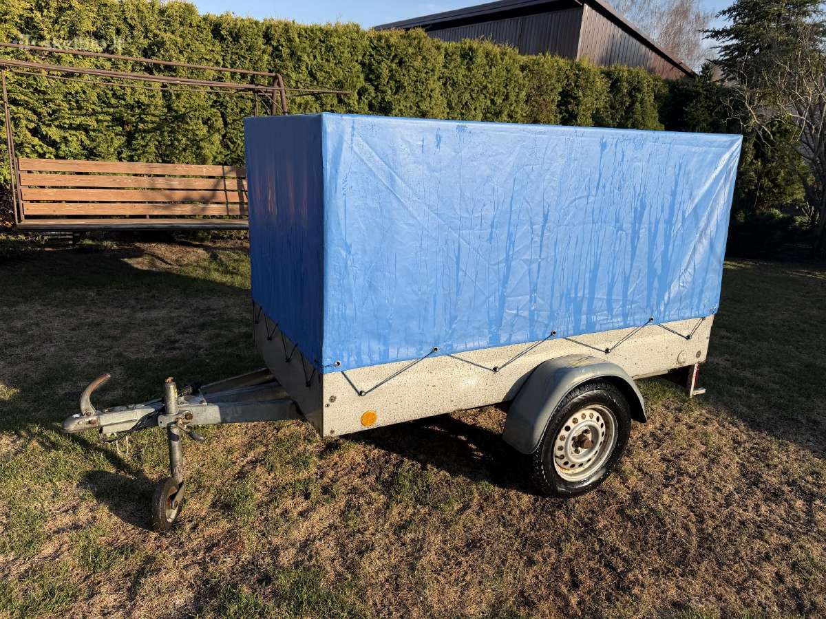 Lengvojo automobilio priekaba su tentu - nuotraukos Nr. 4