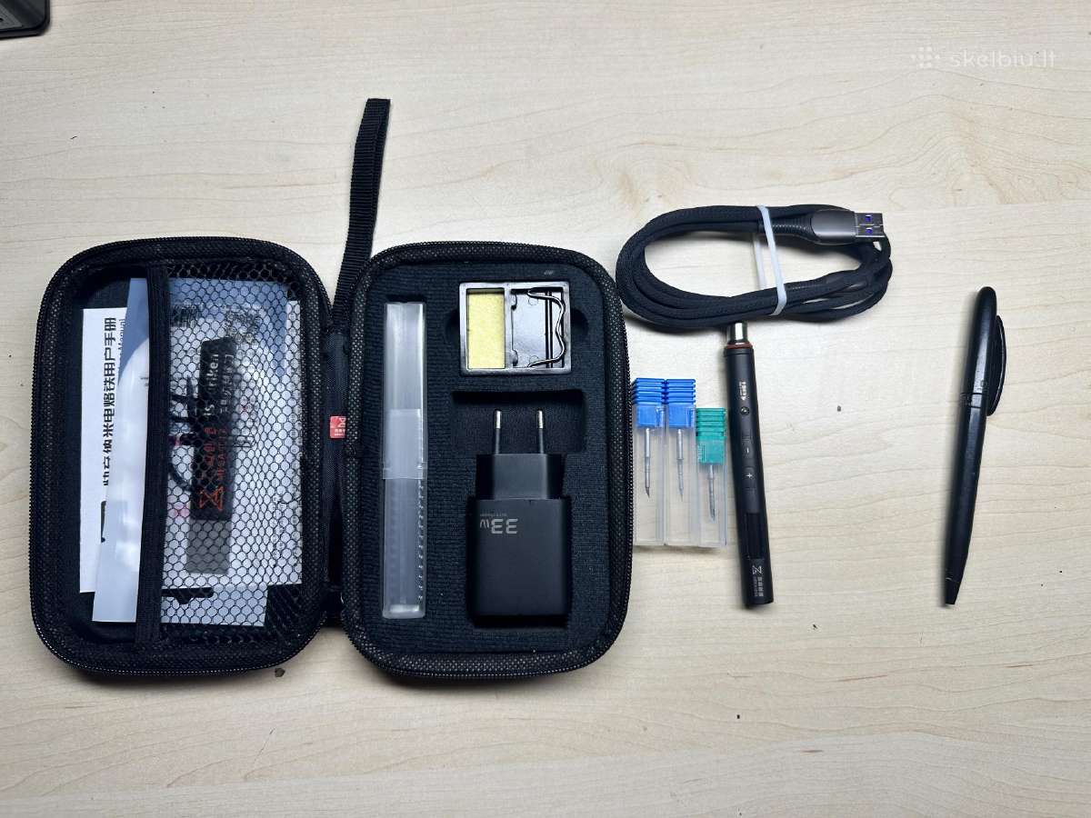 Mini lituoklis Usb-c su Jbc 115 tipo antgalias - nuotraukos Nr. 5