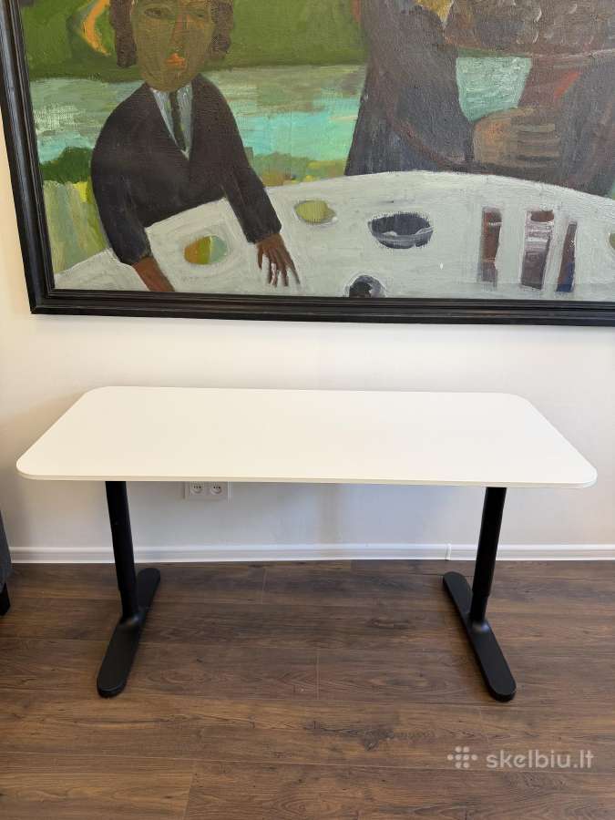 Rašomasis stalas Ikea Bekkant 140/60