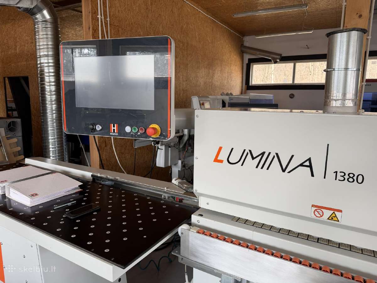 Briaunų laminavimo staklės Holzher Lumina - nuotraukos Nr. 11