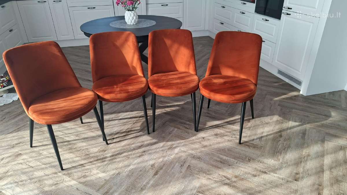 Valgomojo kėdes 4 vnt. - nuotraukos Nr. 2