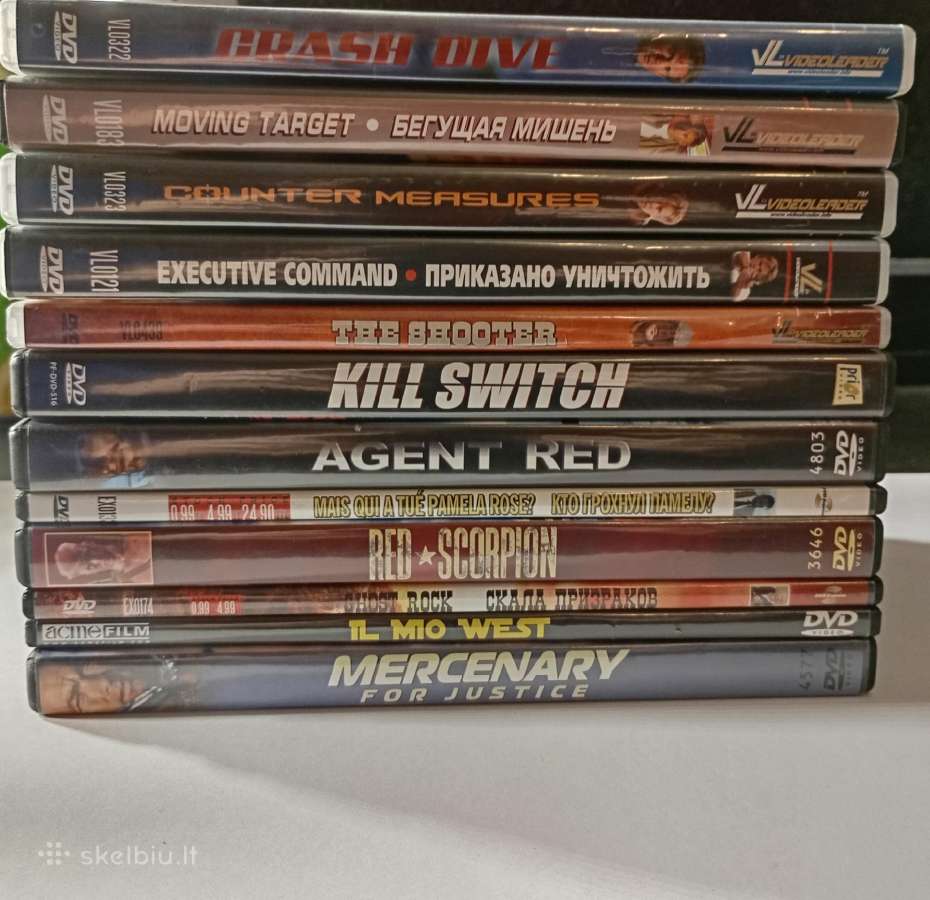 Dvd filmų rinkinys