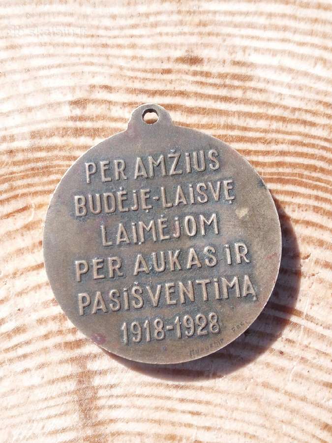Laisvės medalis 1928m - nuotraukos Nr. 3