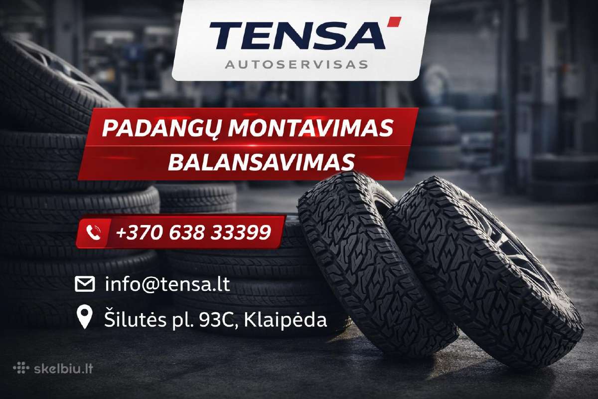 Padangų montavimas ir balansavimas