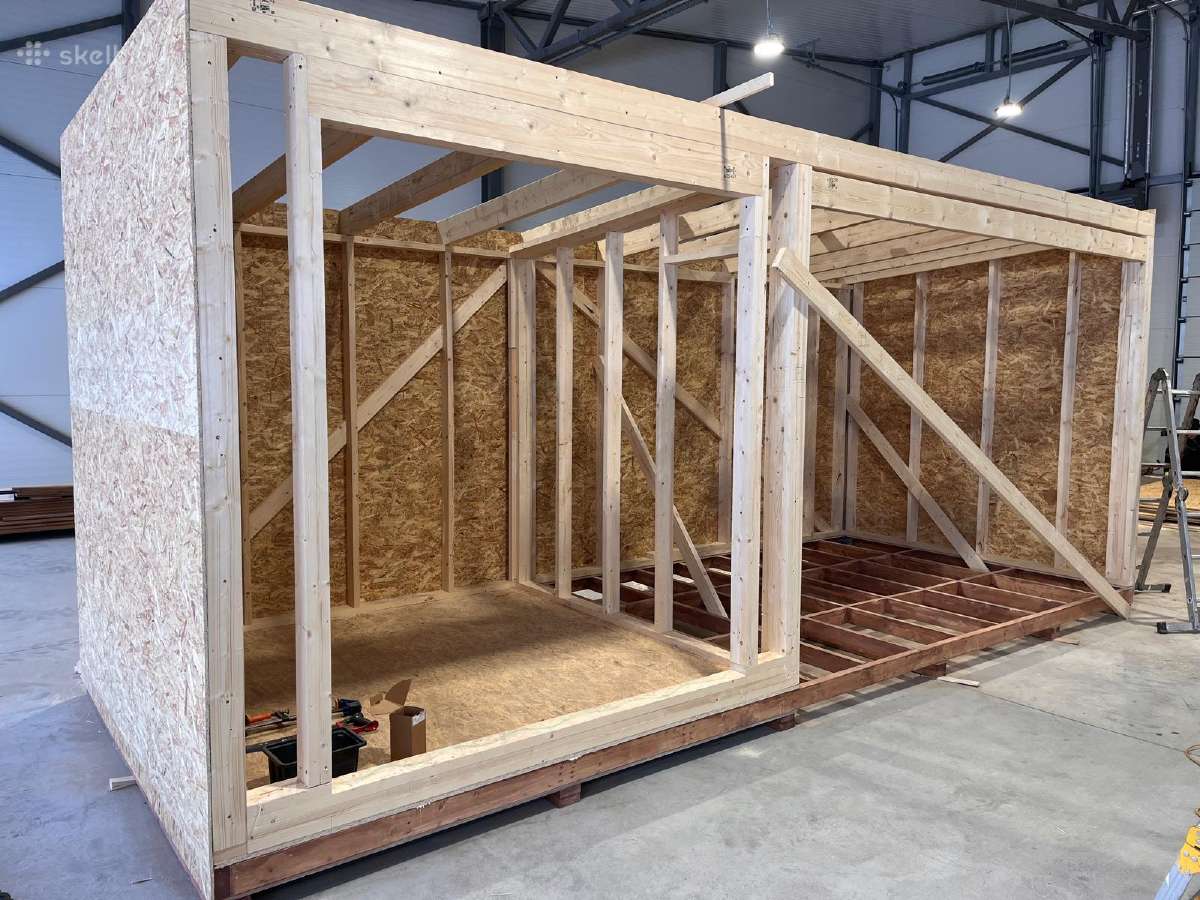 Modulinės Pirtelės, sandeliukai, poilsio nameliai. - nuotraukos Nr. 15