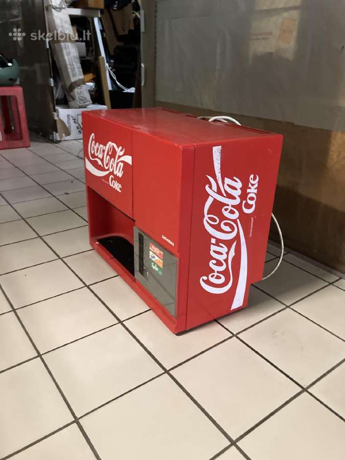 Coca cola gėrimų automatas - nuotraukos Nr. 2
