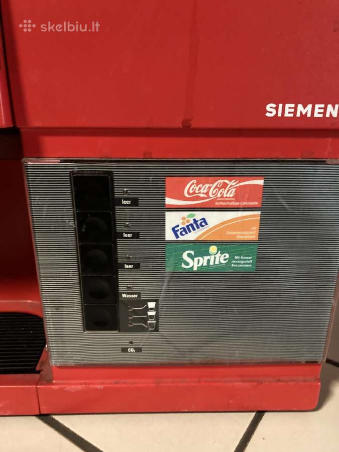 Coca cola gėrimų automatas - nuotraukos Nr. 3