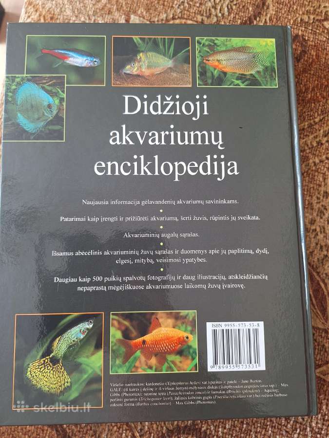 Didžioji akvariumų enciklopedija - nuotraukos Nr. 5