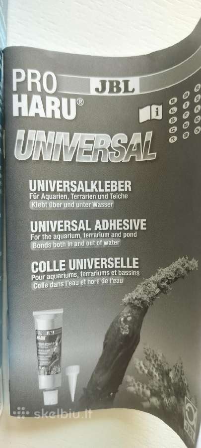 Universalūs klijai akvariumams/tvenkiniams - nuotraukos Nr. 4
