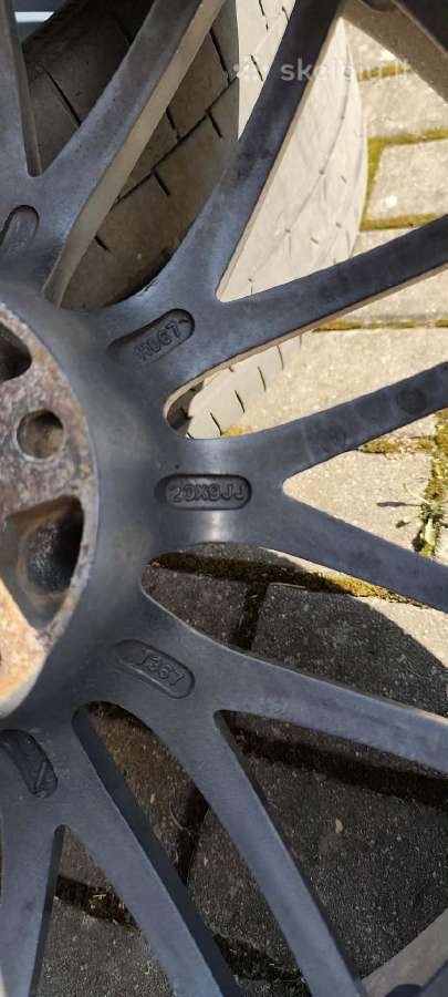 Bmw Ratlankiai su padangomis R20 - nuotraukos Nr. 8
