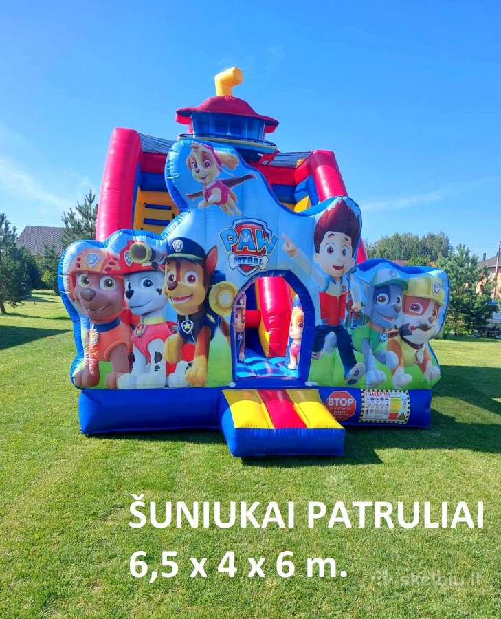 Batutai, pavėsinės, putų šou Jūsų kieme - nuotraukos Nr. 13