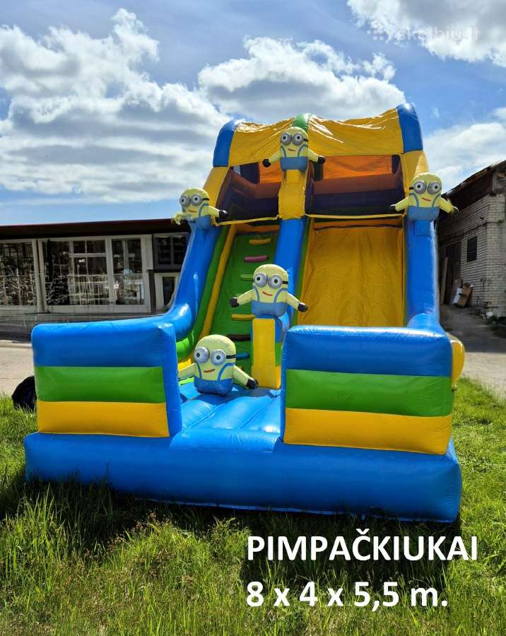 Batutai, pavėsinės, putų šou Jūsų kieme - nuotraukos Nr. 15