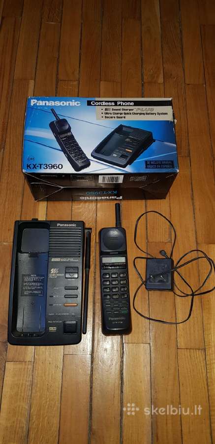 Panasonic kx-t3960 belaidis stacionarus telefonas - nuotraukos Nr. 2
