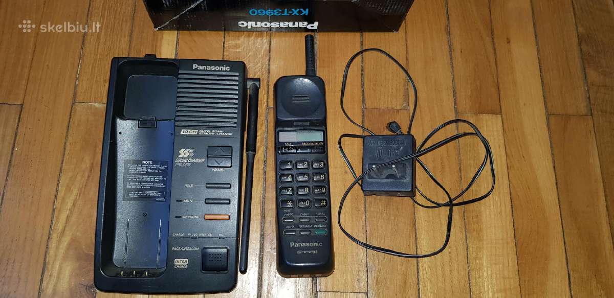 Panasonic kx-t3960 belaidis stacionarus telefonas