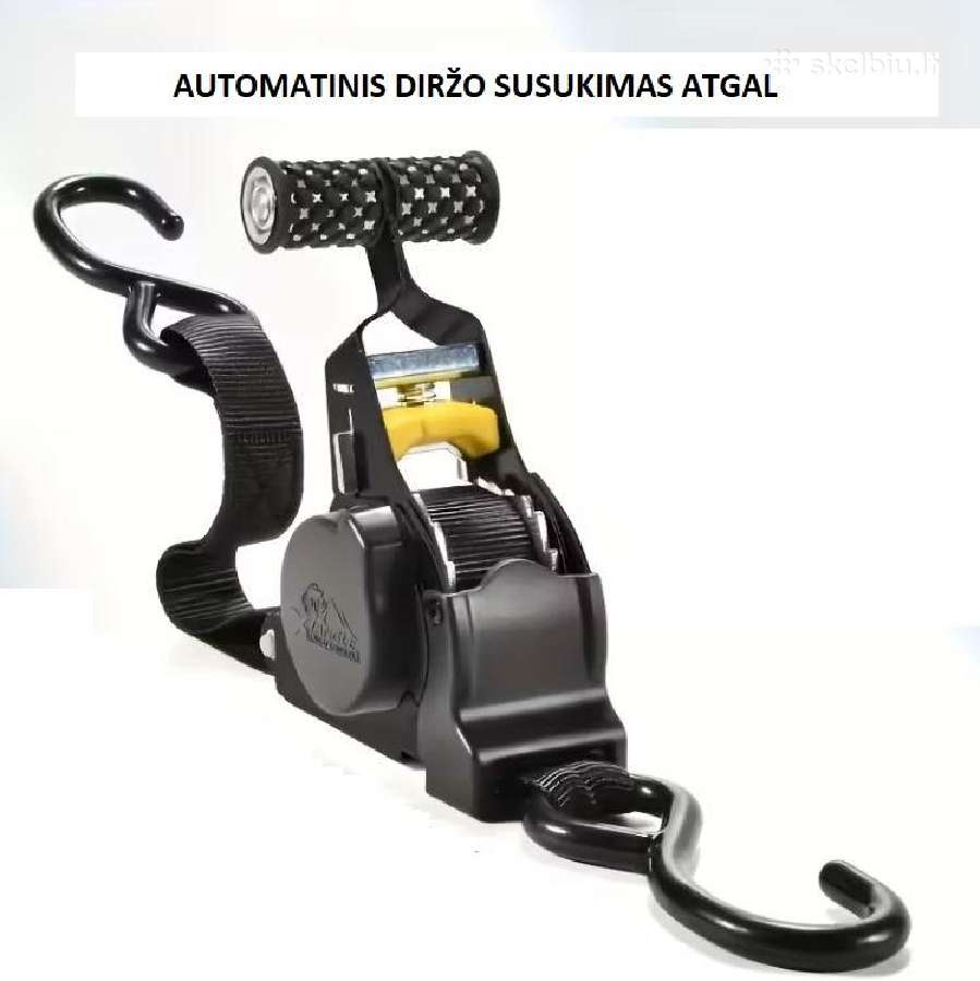 Automatinis tvirtinimo diržas 3.3m (680kg)