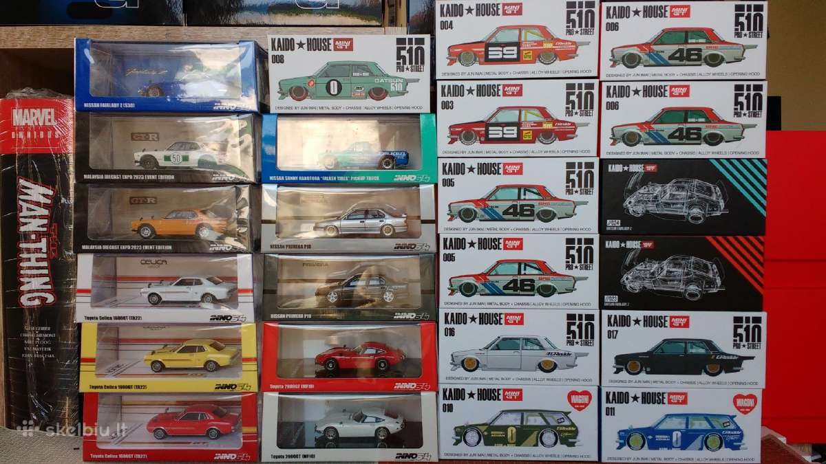 1:64 Modeliukai
