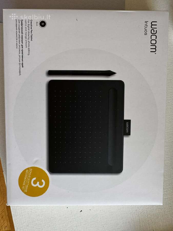 Grafinė planšetė Wacom Intous S black