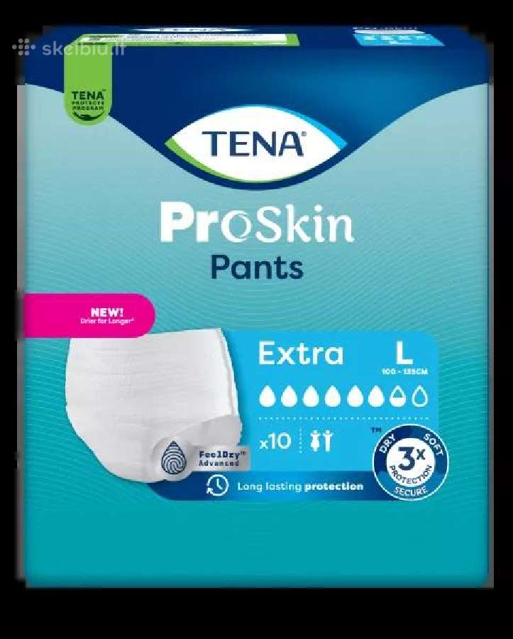 Tena Proskin sauskelnės suaugusiems - nuotraukos Nr. 2
