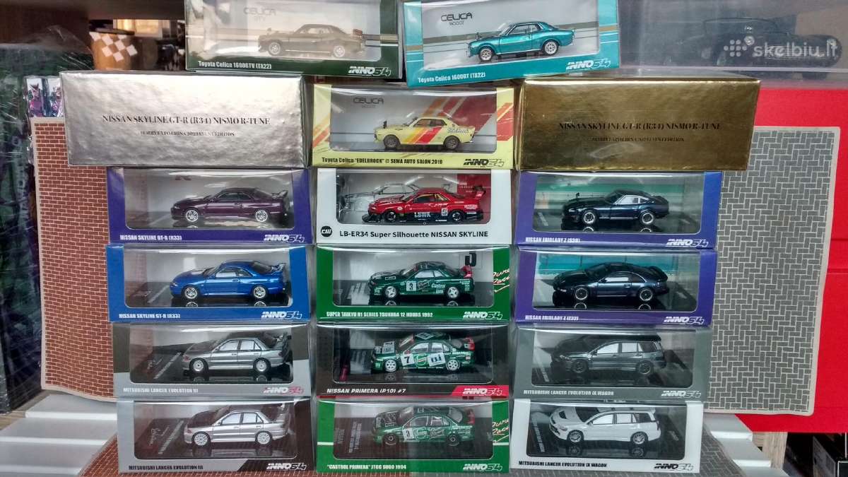 1:64 Modeliukai