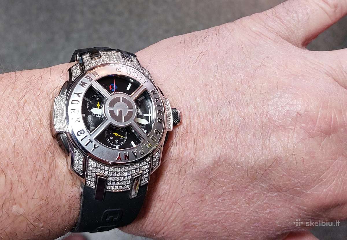 G-unit watch by 50 Cent 1,45 ct Diamonds #Gs7