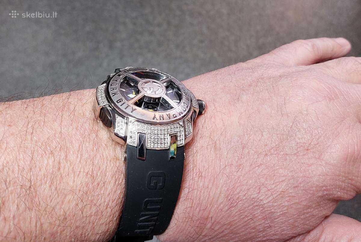 G-unit watch by 50 Cent 1,45 ct Diamonds #Gs7 - nuotraukos Nr. 3