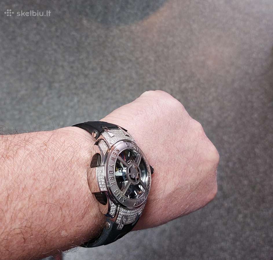 G-unit watch by 50 Cent 1,45 ct Diamonds #Gs7 - nuotraukos Nr. 4