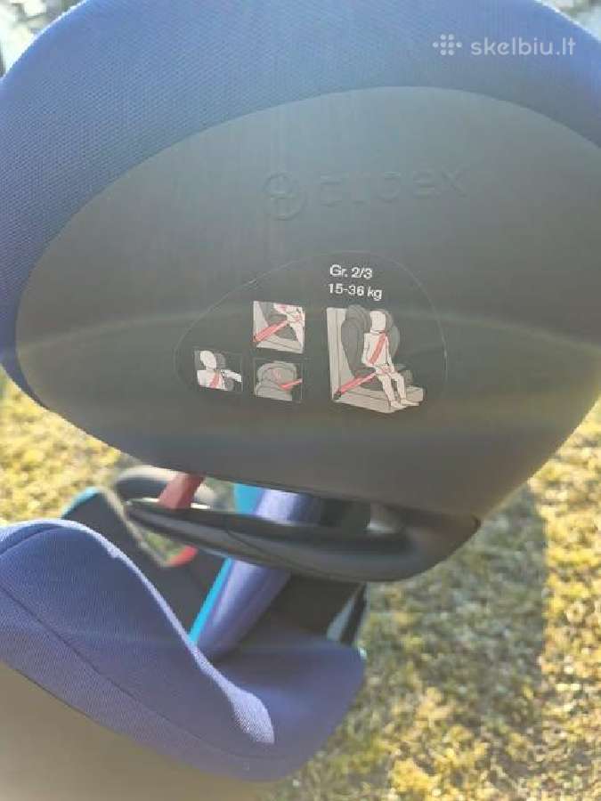 Automobilinė kėdutė su isofix - nuotraukos Nr. 2