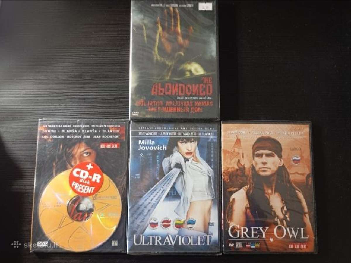 Nauji Dvd filmai