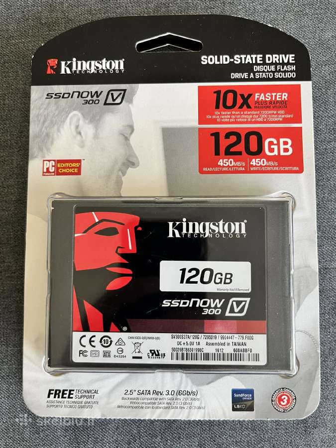 Kompiuterio diskas Kingston 120gb