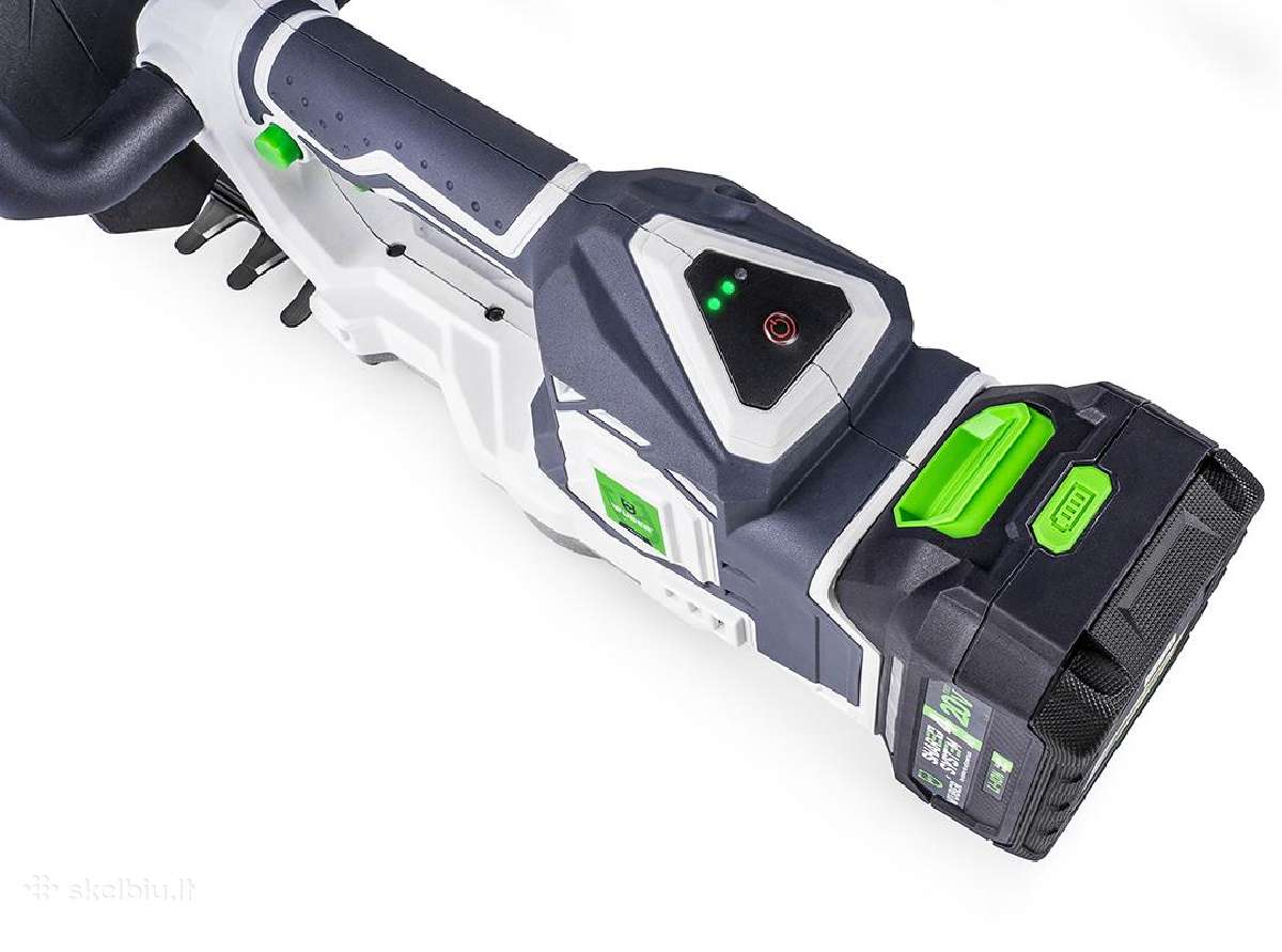 Akumuliatorinės gyvatvorių žirklės Wuber 48cm - nuotraukos Nr. 4