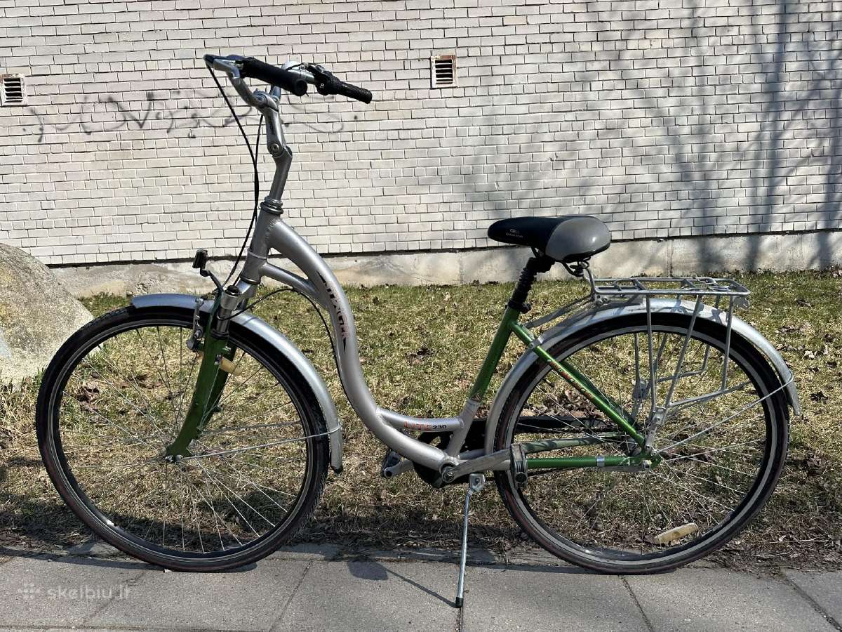 Miesto dviratis aliuminiu rėmu (Shimano Nexus 3)