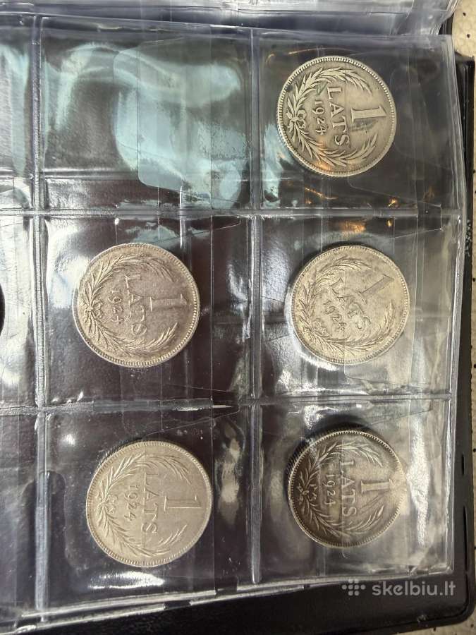 1 latas 1924 metu yra 5vnt