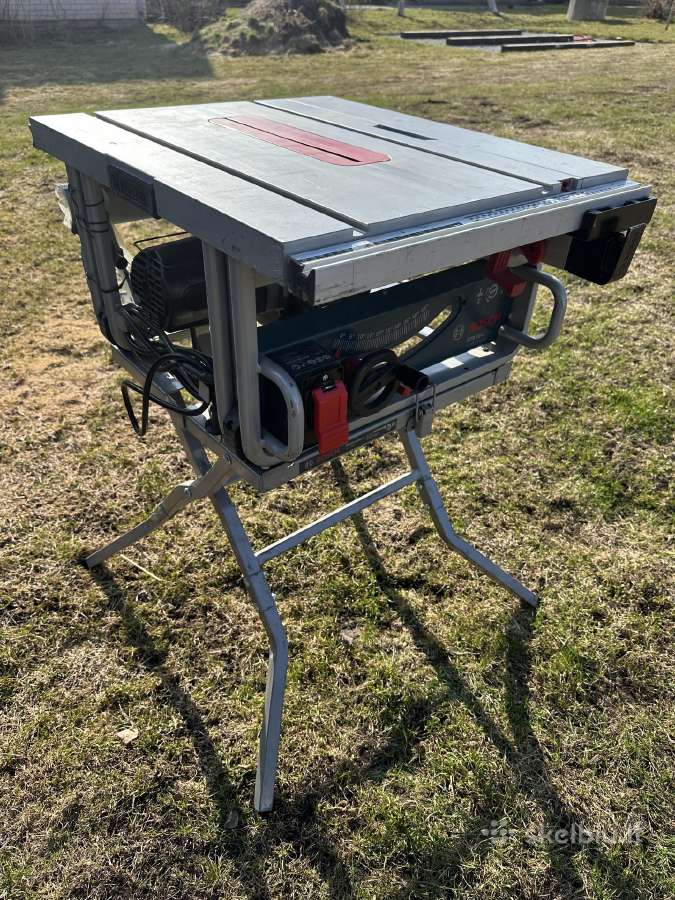 Bosch Gts 10j isilginio pjovimo stakles - nuotraukos Nr. 4