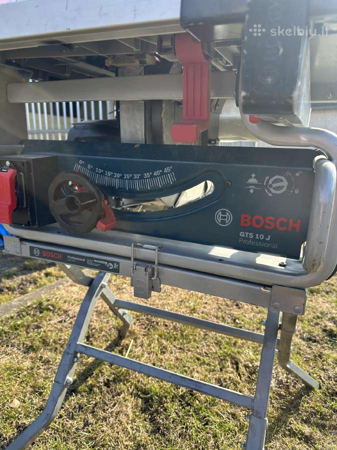 Bosch Gts 10j isilginio pjovimo stakles - nuotraukos Nr. 6