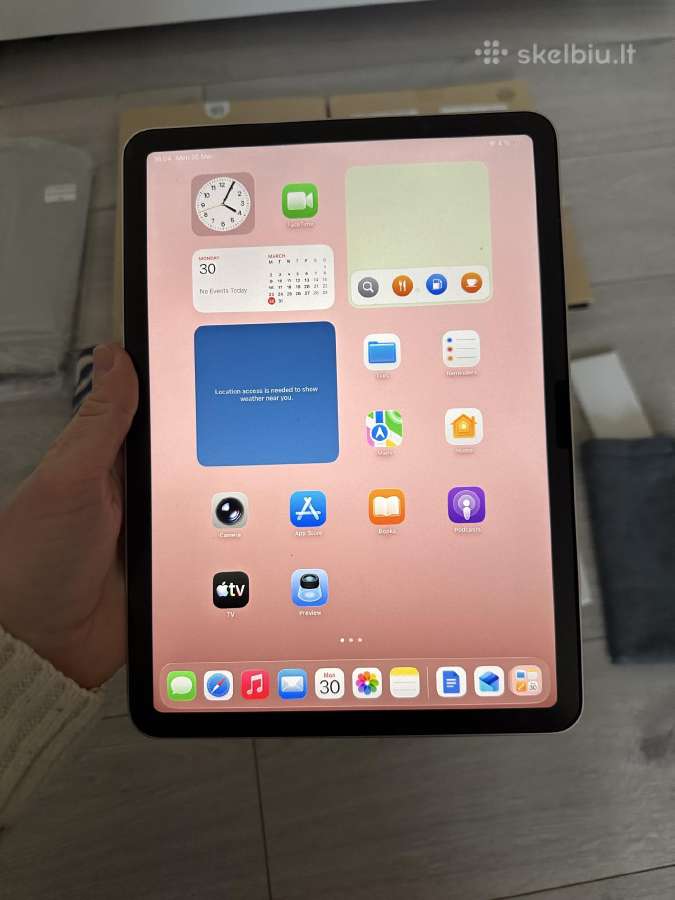 iPad Air M3 11 256gb + Burga d. - nuotraukos Nr. 2