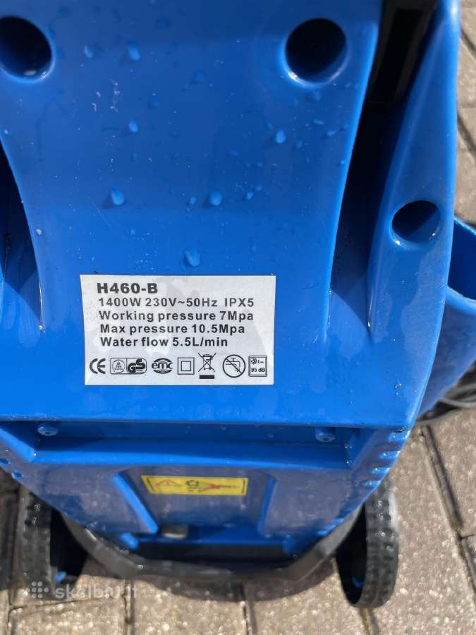 Aukšto slėgio plovimo plautuvas - nuotraukos Nr. 2