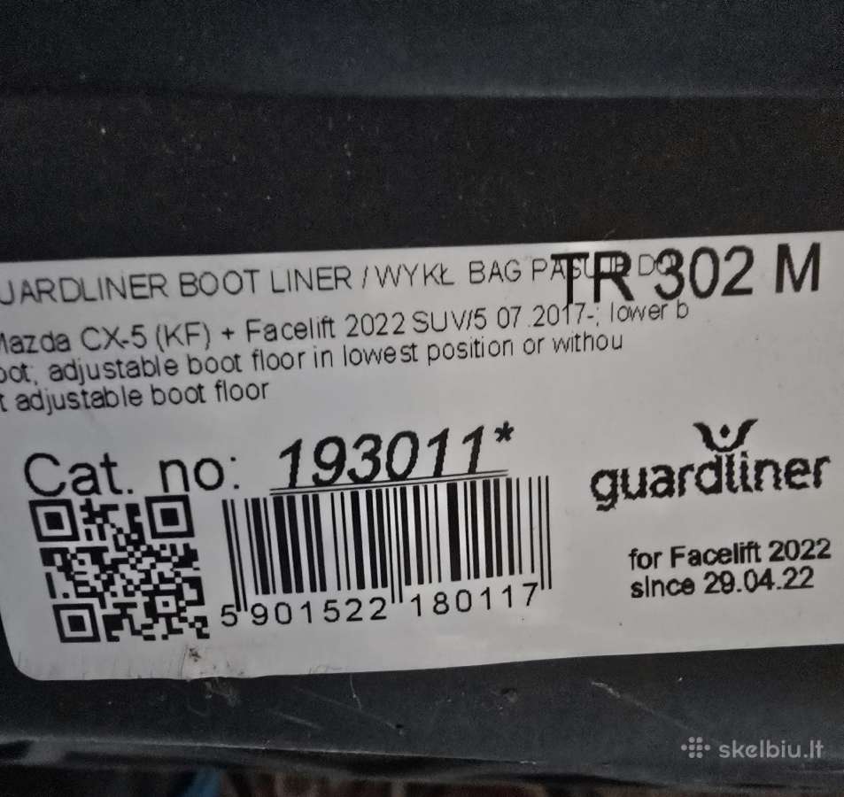 Mazda CX-5 guminiai kilimėliai - nuotraukos Nr. 6