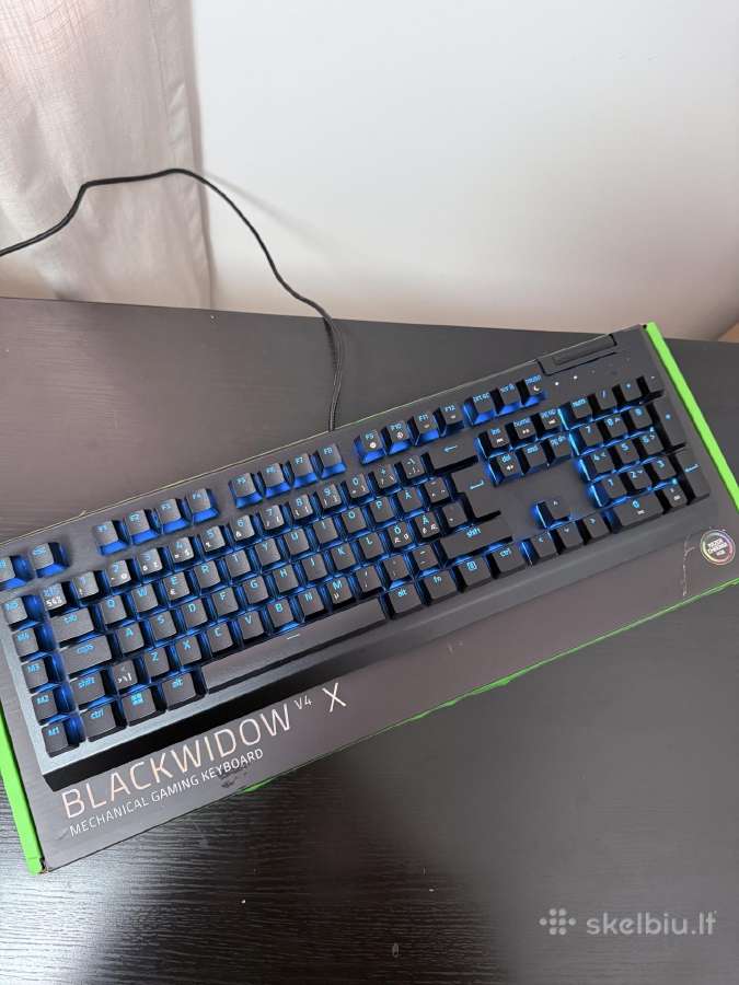Razer Blackwidow V4 X mechaninė gaming klaviatūra