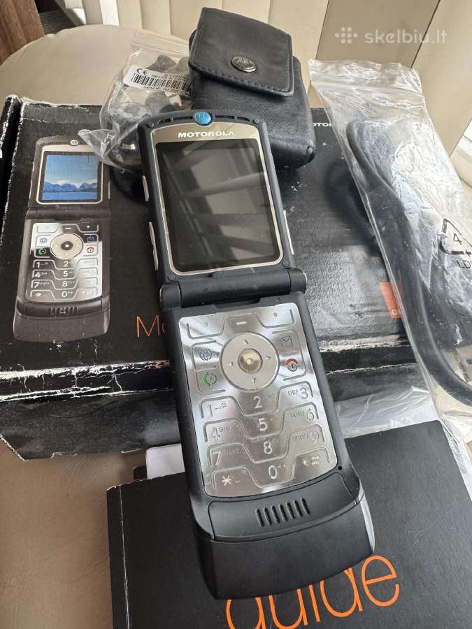 Motorola V3 , Motorola W 375, E 720. - nuotraukos Nr. 5