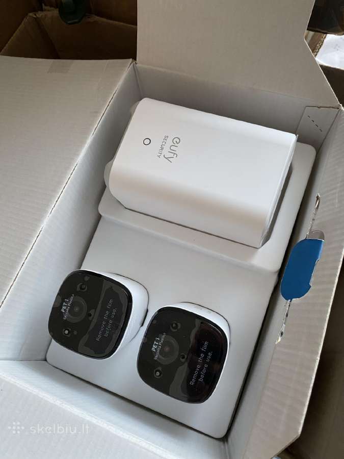 Naujos WiFi Eufy Pro kameros