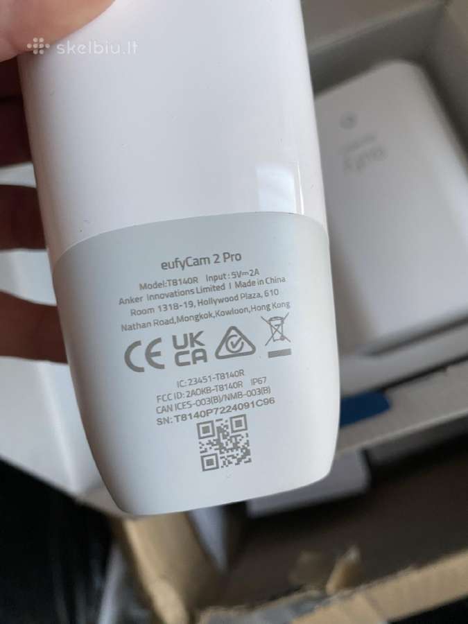 Naujos WiFi Eufy Pro kameros - nuotraukos Nr. 2