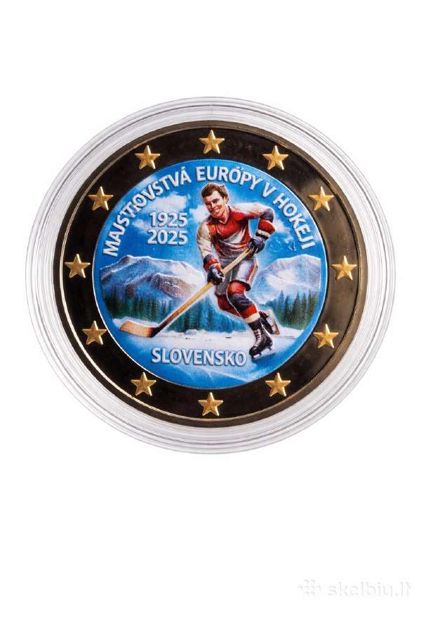 Slovakija 2025 Ledo ritulio čempionatas spalvota