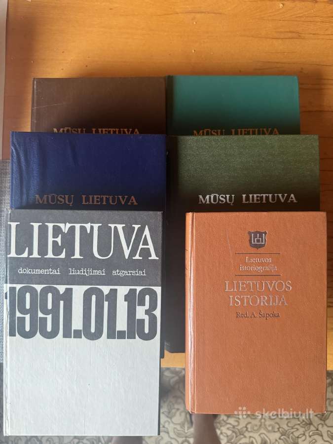 Knygos Lietuvos istorija Mūsų Lietuva pilna komple