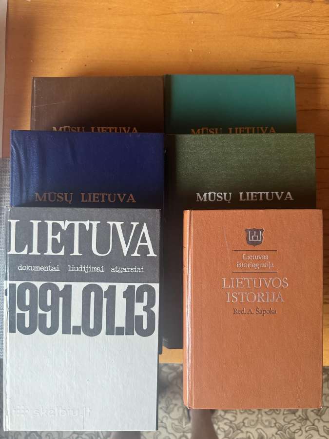 Knygos Lietuvos istorija Mūsų Lietuva pilna komple