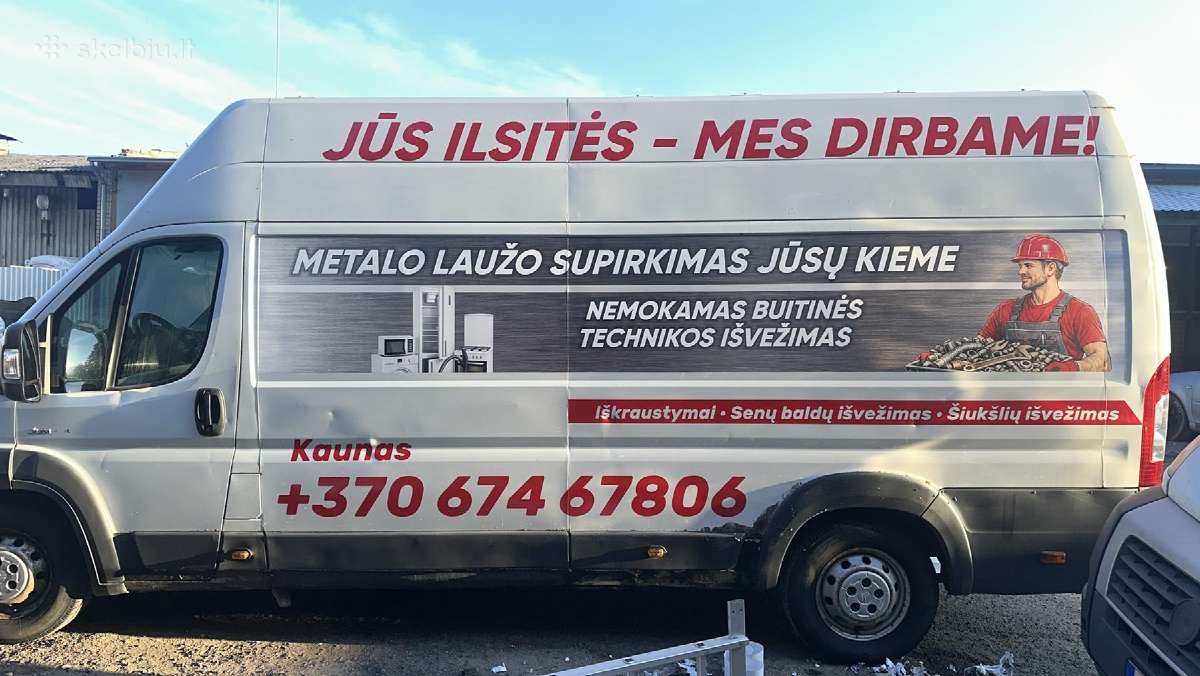 Metalo Laužo Supirkimas Jūsų Kieme !