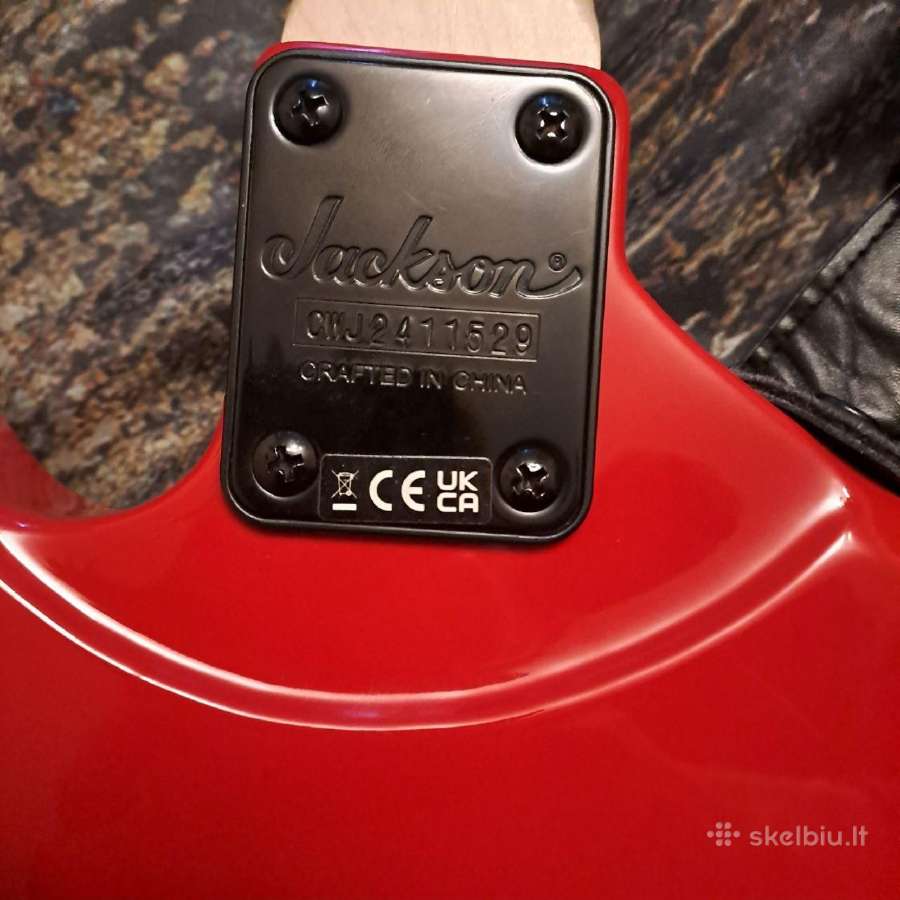 Elektrinė gitara: Jackson Js32 Kelly Ferrari Red A