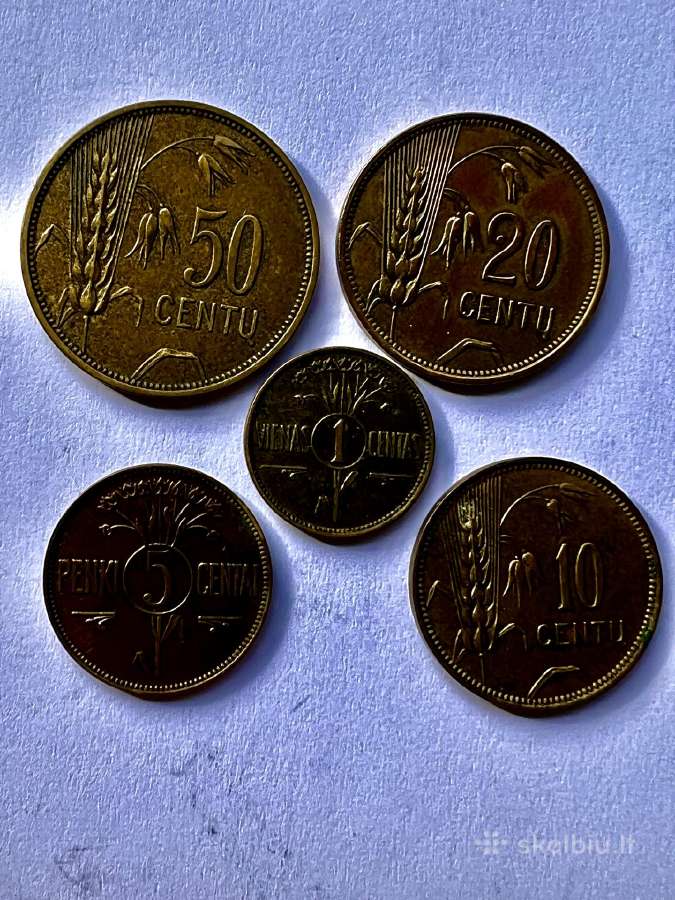 Pilna Tarpukario Lietuvos monetų kolekcija - nuotraukos Nr. 14