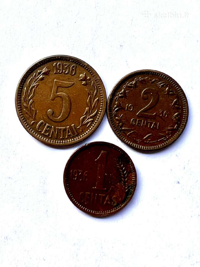 Pilna Tarpukario Lietuvos monetų kolekcija - nuotraukos Nr. 16